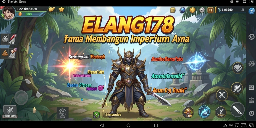 Tampilan gameplay yang mendebarkan dalam ELANG178.