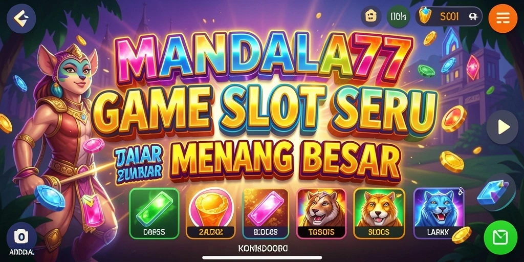 Gameplay MANDALA77 yang mendebarkan dengan tampilan grafis menawan.