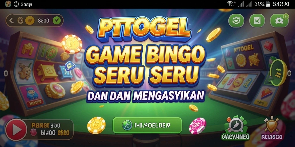 Screenshot PTTOGEL yang menampilkan keseruan bermain Bingo.
