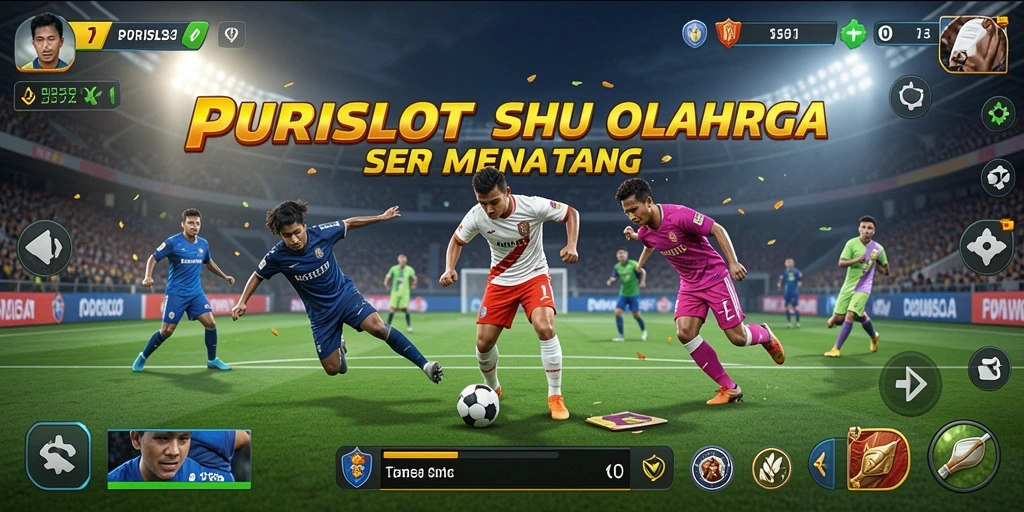 Tampilan gameplay seru dan kompetitif dalam PURISLOT.