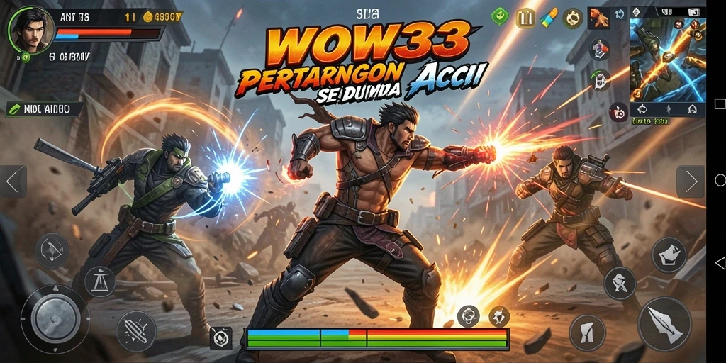 Tampilan menakjubkan dari pertarungan di dalam WOW33.