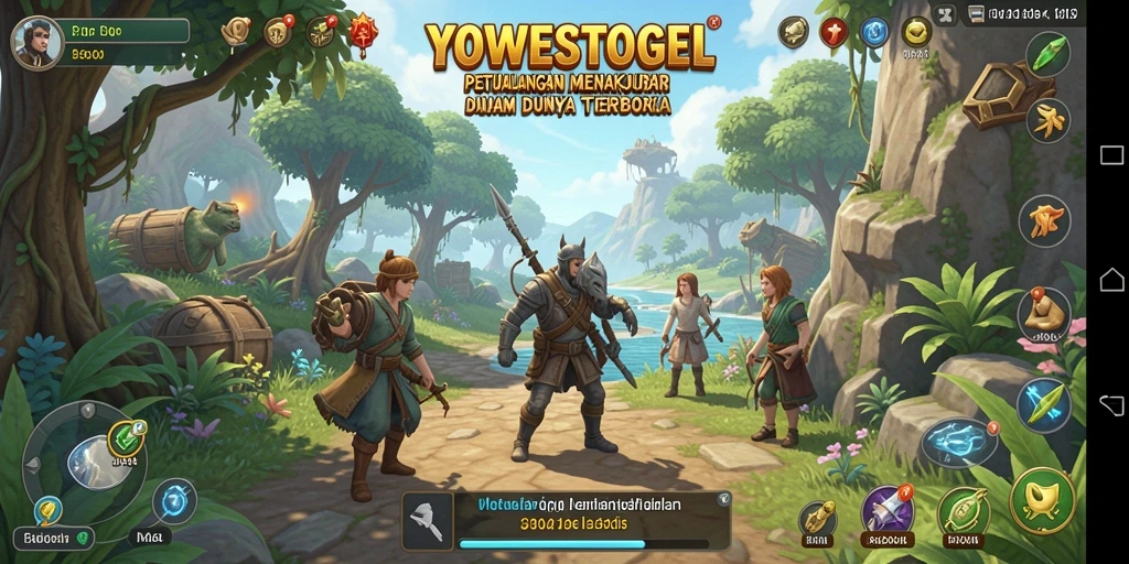 Tampilan gameplay YOWESTOGEL dalam dunia terbuka yang menakjubkan.